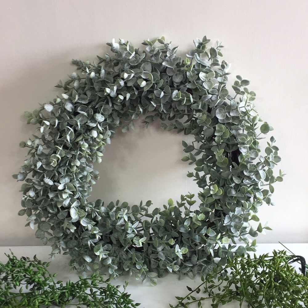 faux wreath